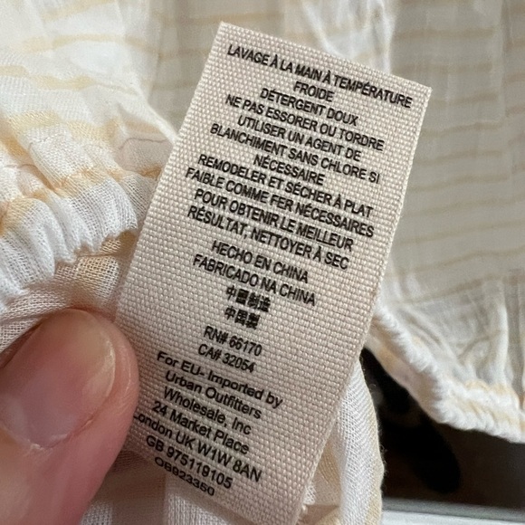 Free People Allora Allora Crocheted Ruffled Top - Size M - NWT - Picture 8 of 11